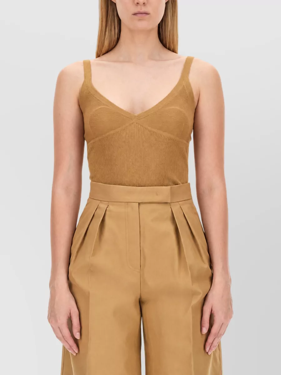 Max Mara Silk Cashmere Tank Top
