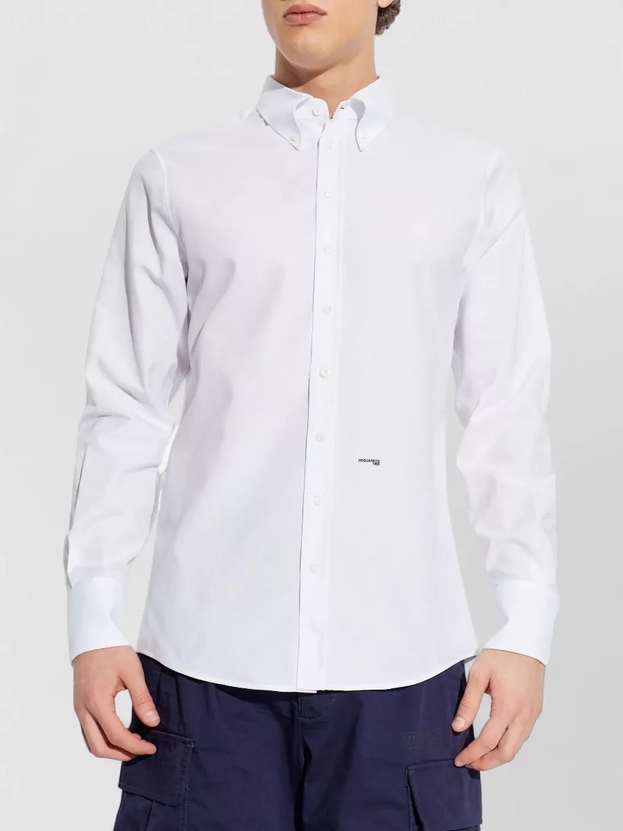 Dsquared2 Long Sleeve Shirt Button Down Collar Cuffs