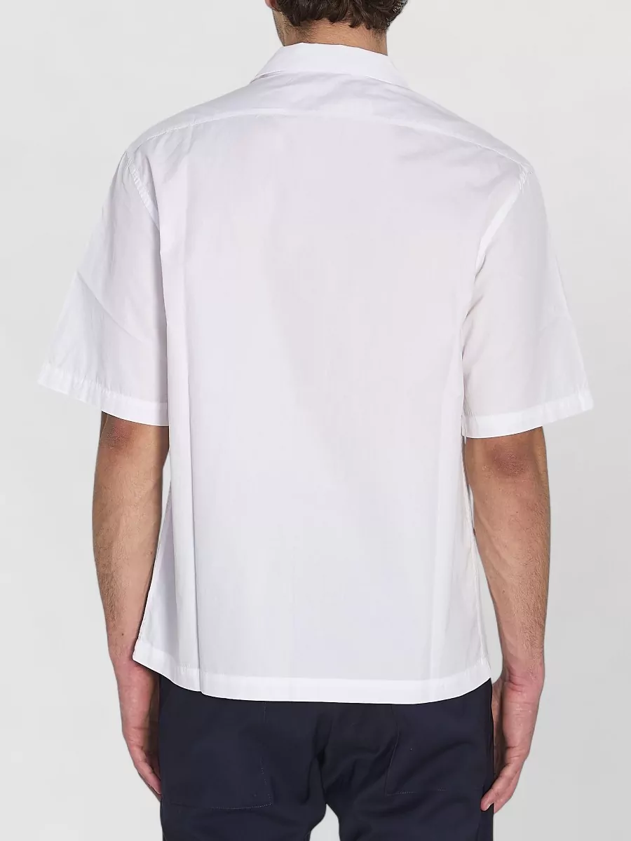 Barena Cotton Regular-Fit Camp-Collar Short-Sleeve Shirt