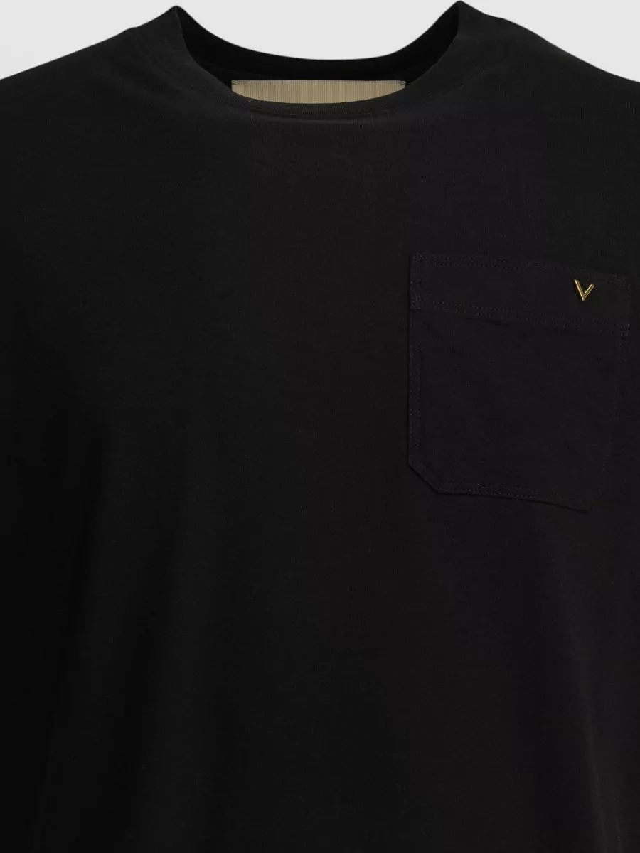 Valentino Cotton Crew-Neck T-Shirt