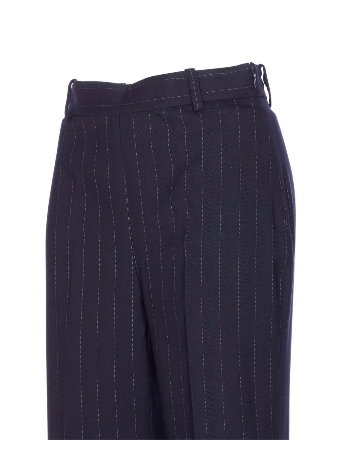 Pinko Striped Regular Fit Trousers Pockets