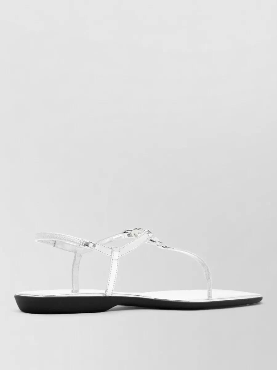 Gucci leather thong sandals