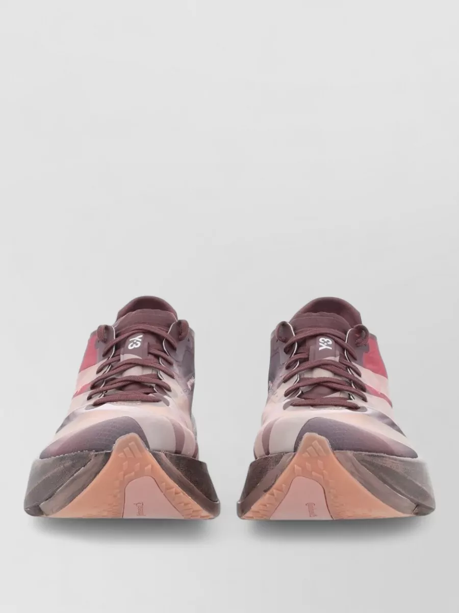 Y-3 textile low-top sneakers