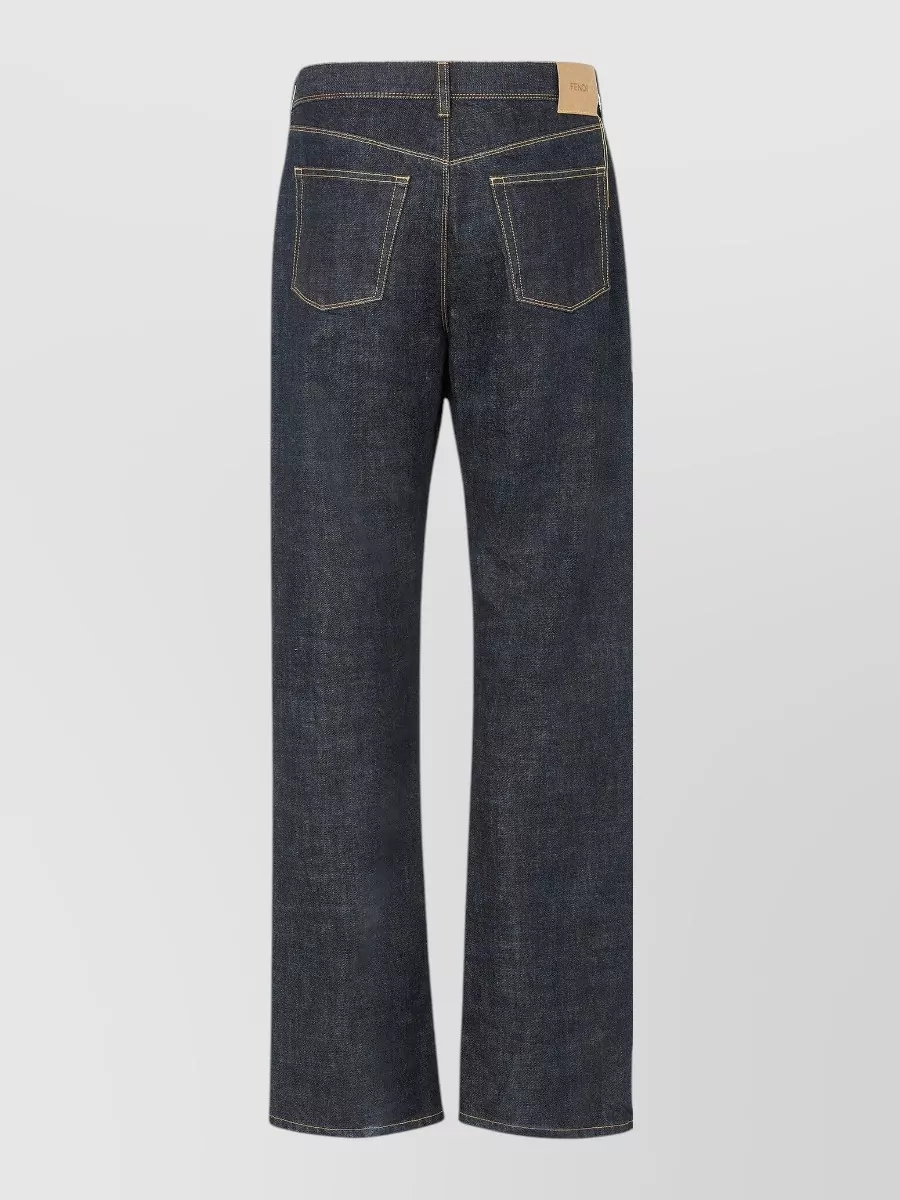 Fendi Denim Regular-Fit Jeans
