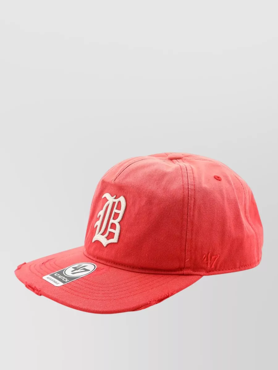Represent Cotton Logo-Embroidered Cap