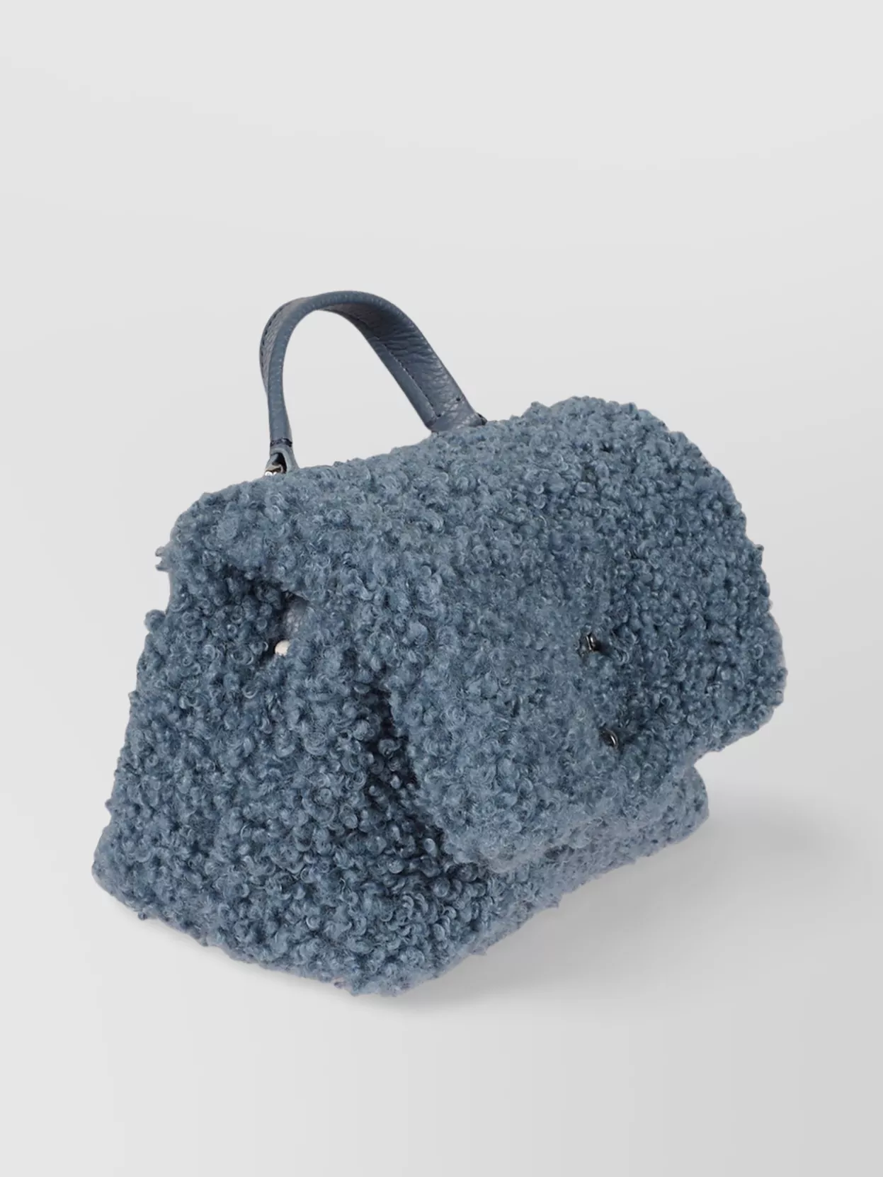 Zanellato Textured Leather Top Handle Cross-Body Bag