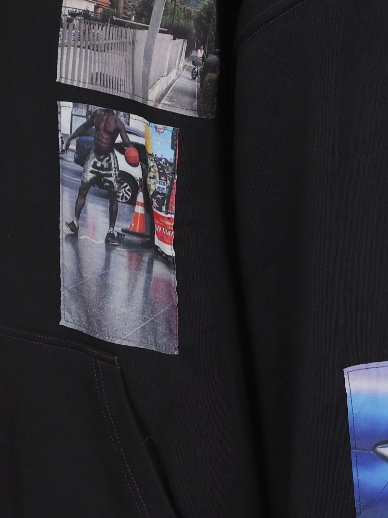 Diesel Hooded Sweater With Front Graphic Print
