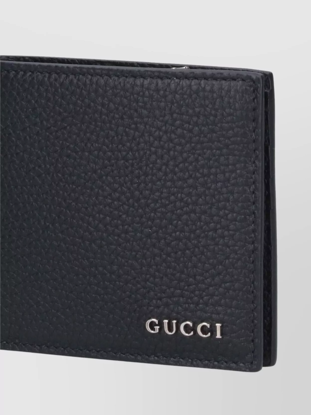 Gucci Textured Bi-fold Wallets With Cardholder Compartment