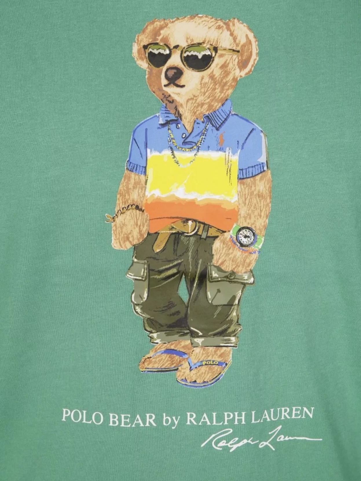 Polo Ralph Lauren Crew Neck Graphic Print Short Sleeves T-Shirt