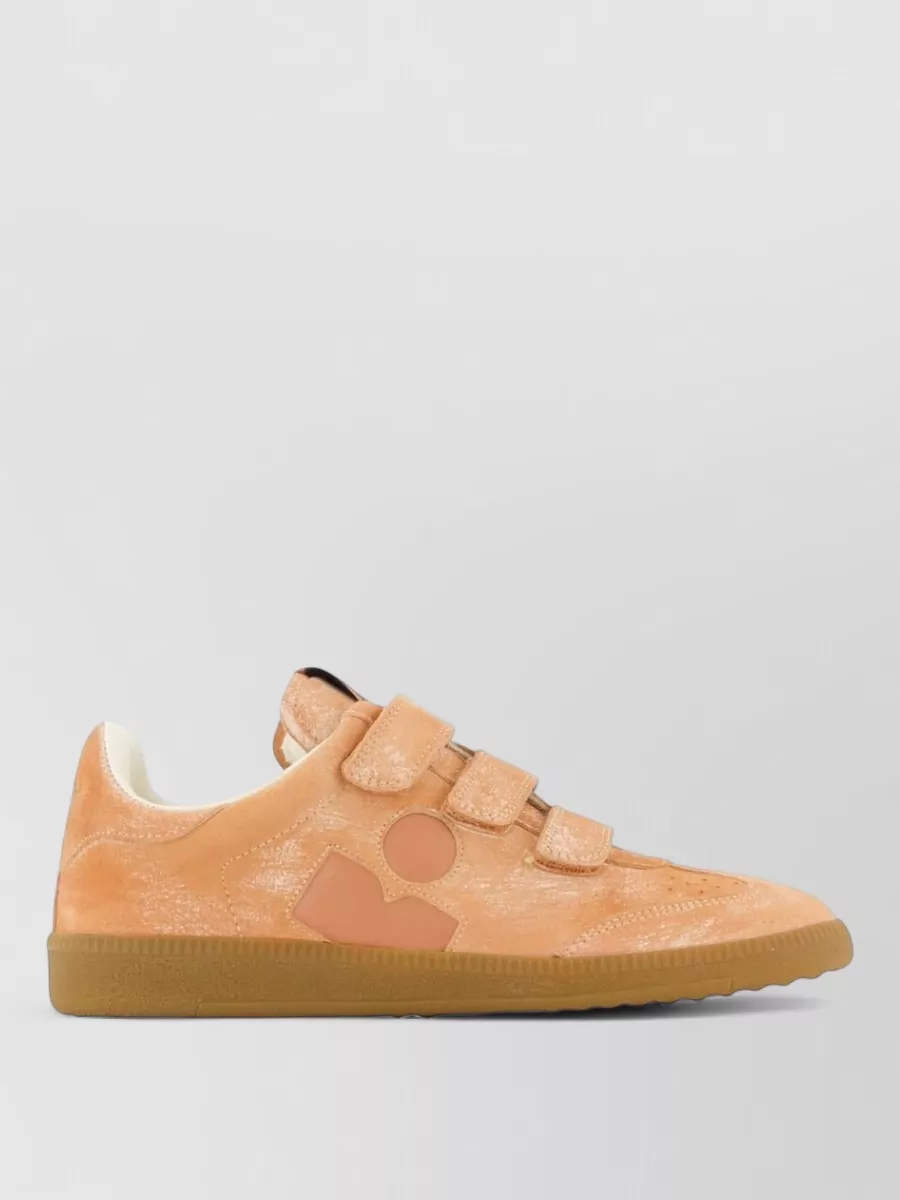 Isabel Marant Leather Low-Top Sneakers