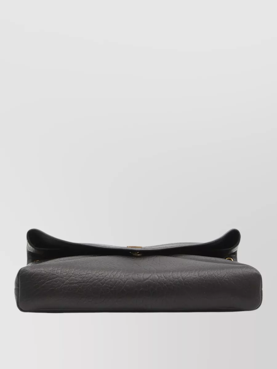 Saint Laurent Cassandre Large Lambskin Clutch Bag