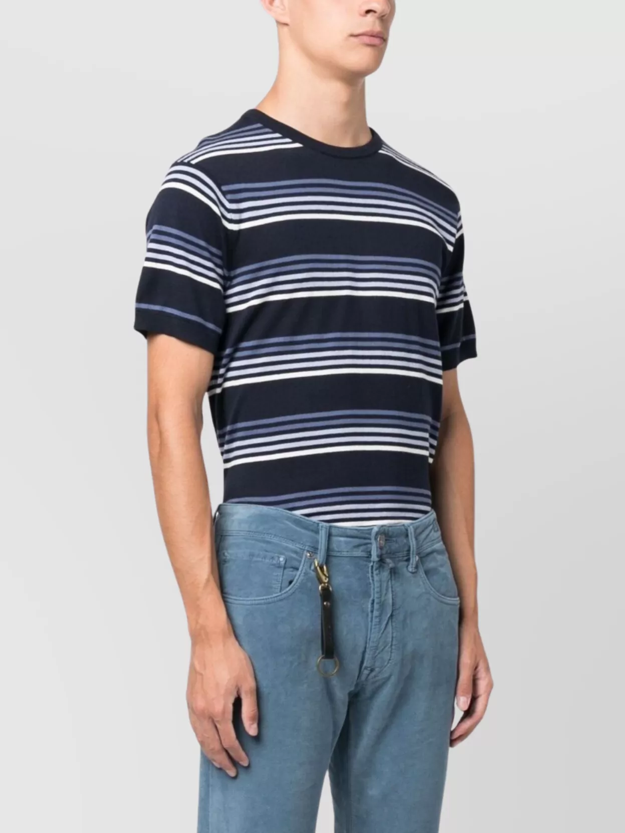 Incotex 5 Pockets Ppt Straight Vintage In Blue