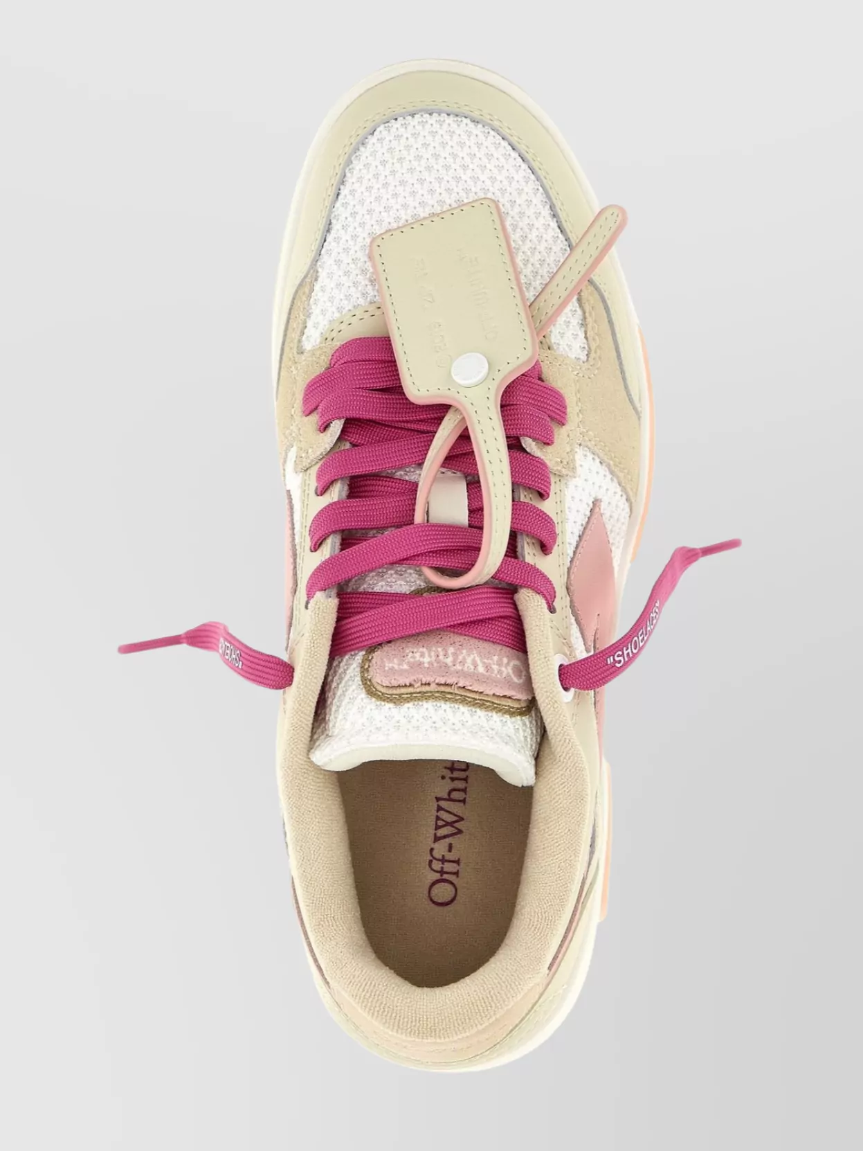 Off-white Slim Out Of Office Sneakers In Neutral