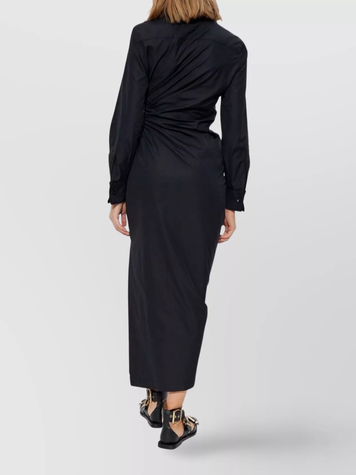 Max Mara Knee Length Dress Long Sleeves