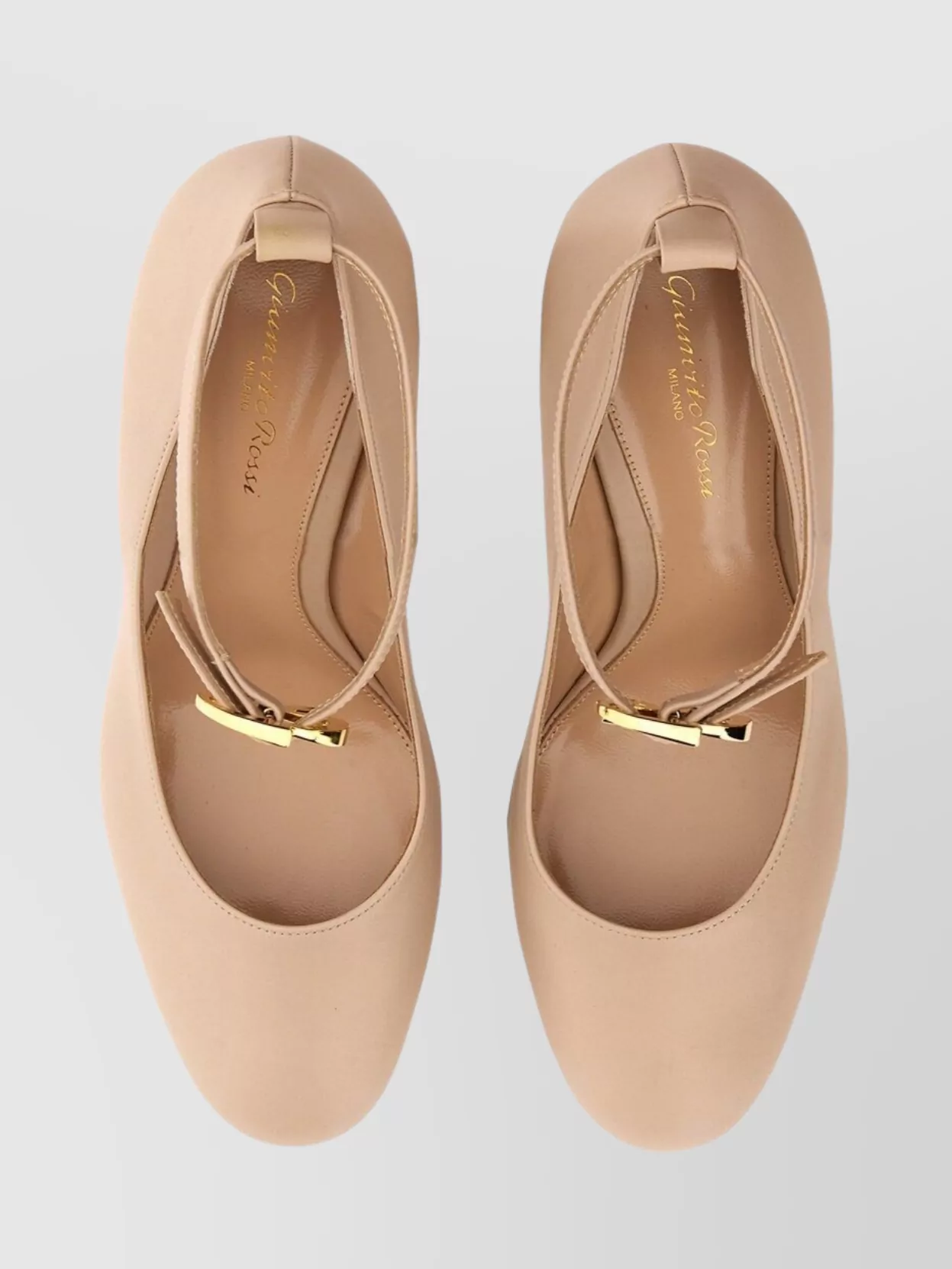 Gianvito Rossi Buckle Detail Platform Pumps