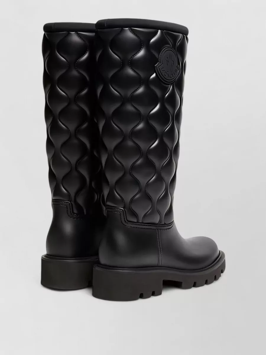 Moncler Quilted Rain Boots