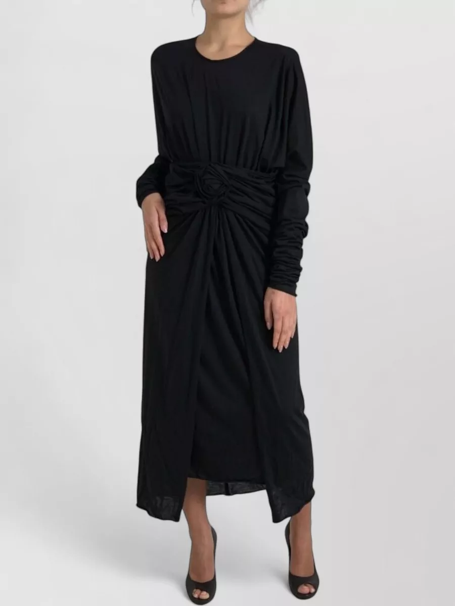 Dolce&Gabbana Wool wrap midi dress