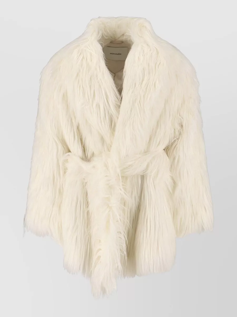 Entire Studios faux fur coat