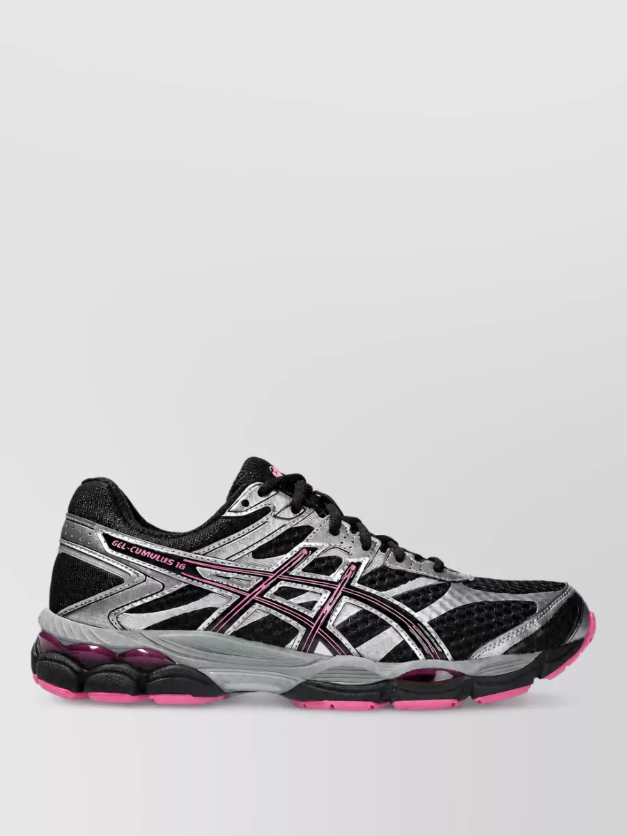 Asics Synthetic Leather Lace-Up Sneakers