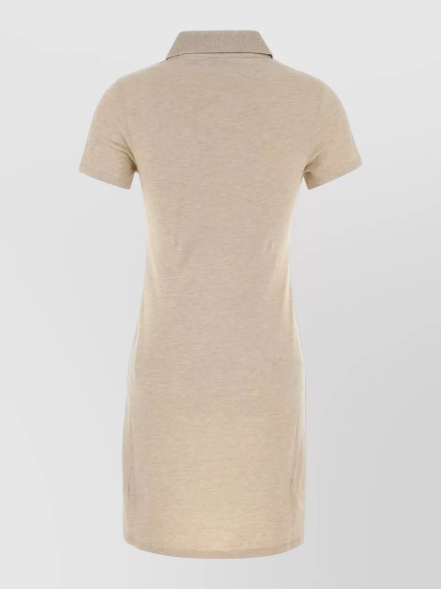 Burberry Piqué Polo Knee-Length Dress