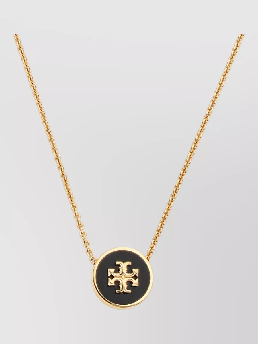 Tory Burch kira enamel pendant necklace