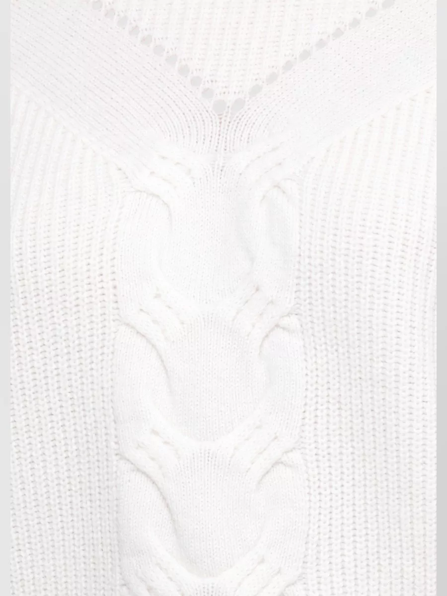 D.exterior Ribbed Wool Cashmere Crewneck Jumper
