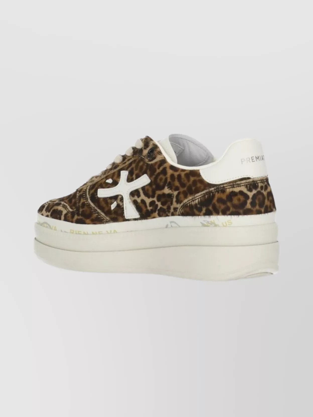 Premiata Animal Print Low Top Sneakers For Women