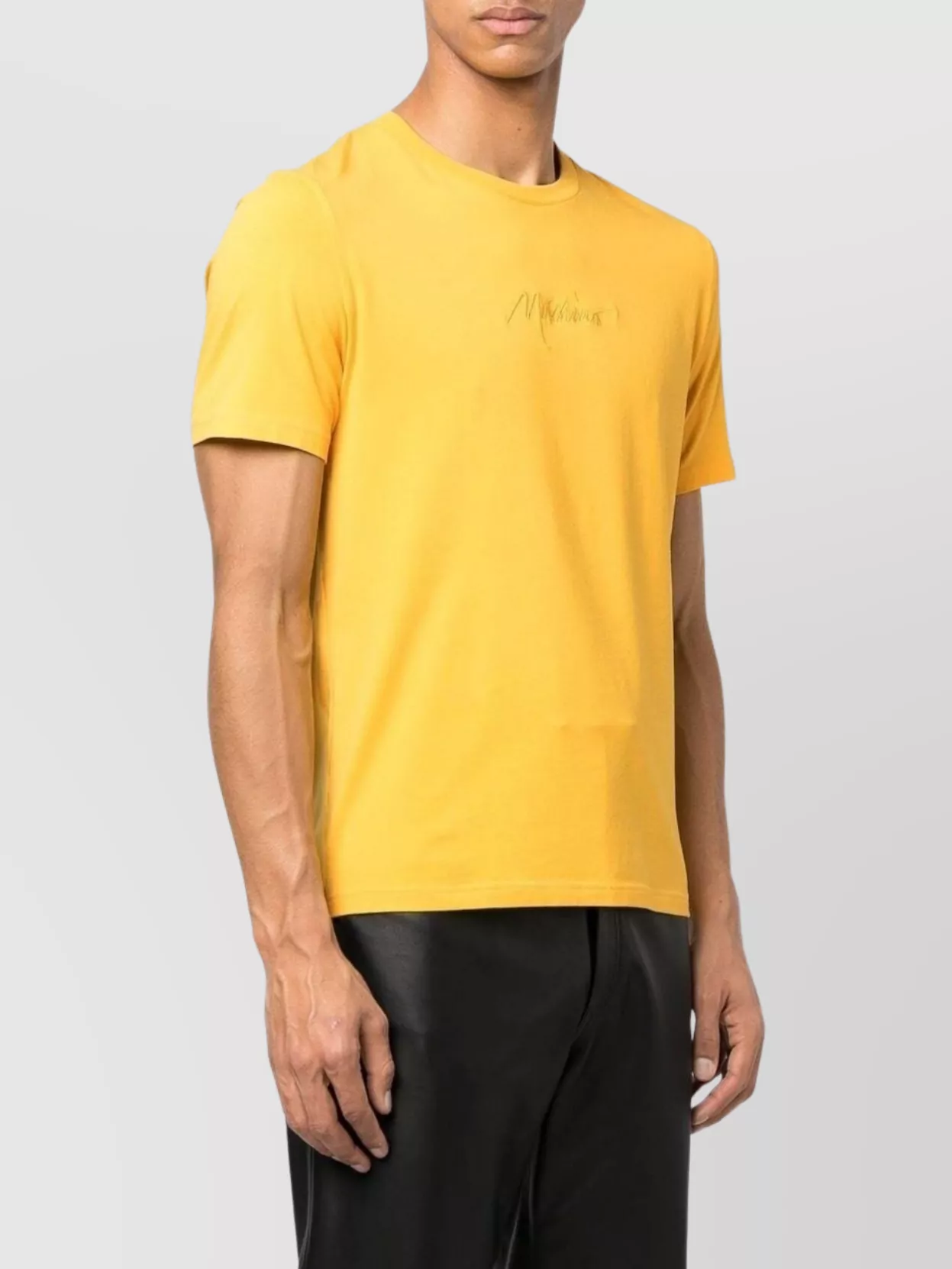 Moschino Logo Embroidered Short Sleeve T-Shirt