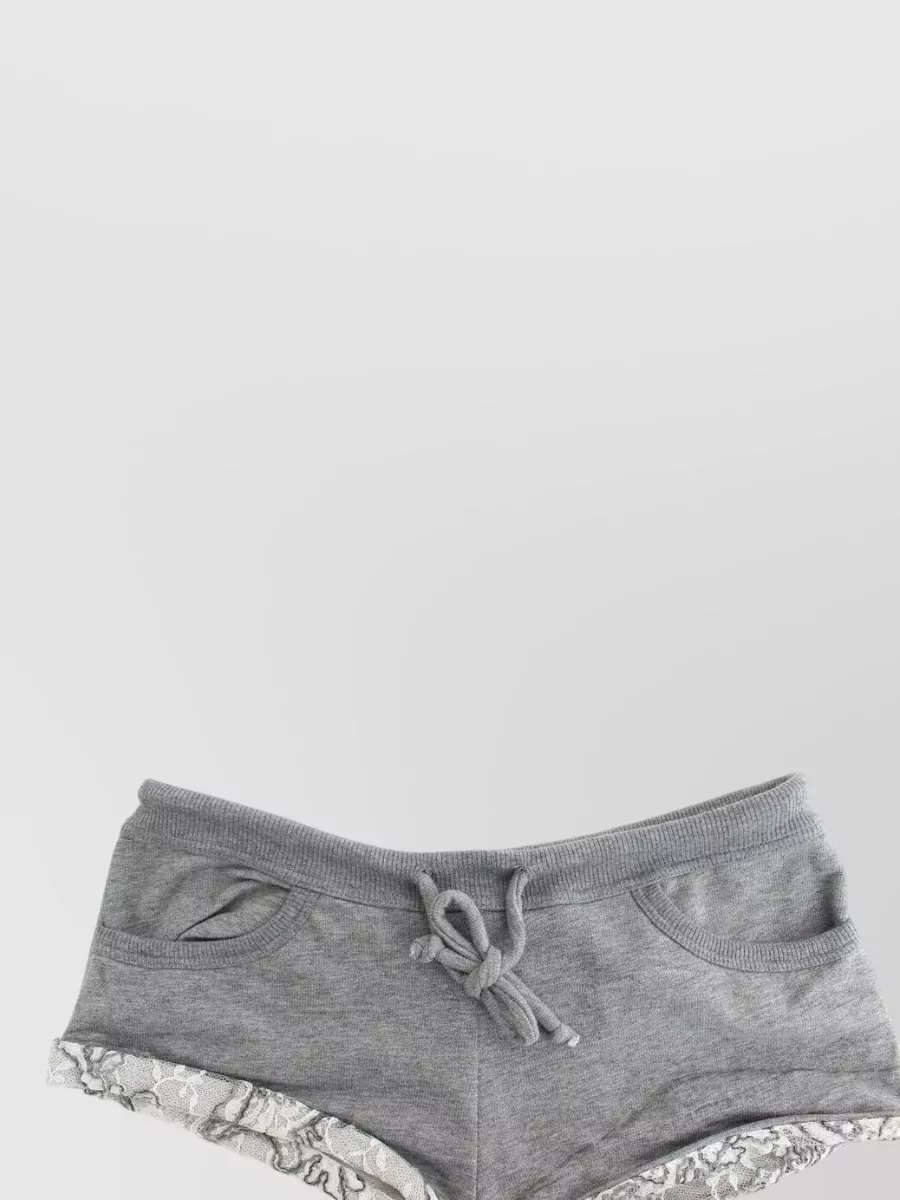 Ermanno Scervino Cotton Mini Shorts