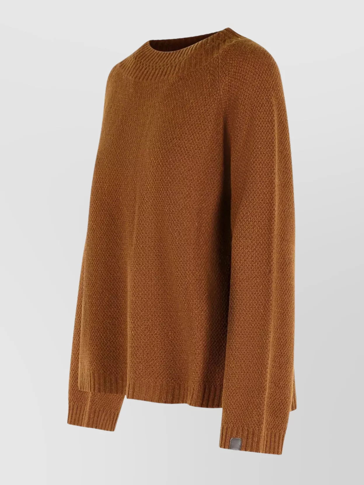 Max Mara Knit Sweater With Crew Neck And Long Sleeves