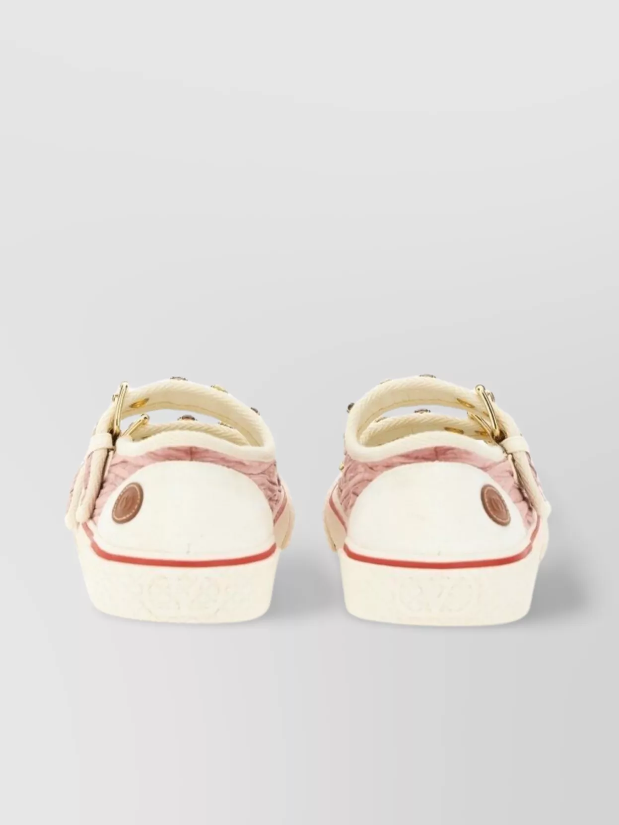 Valentino Garavani Low-Top Embellished Sneakers Rubber Sole