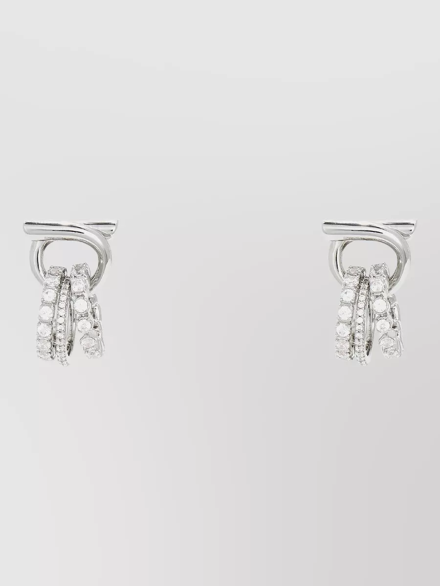 Ferragamo crystal earrings