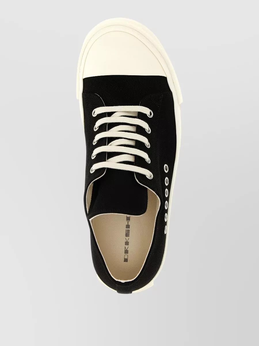 Rick Owens Drkshdw Extreme Low Sneaks Lace-Up Sneakers