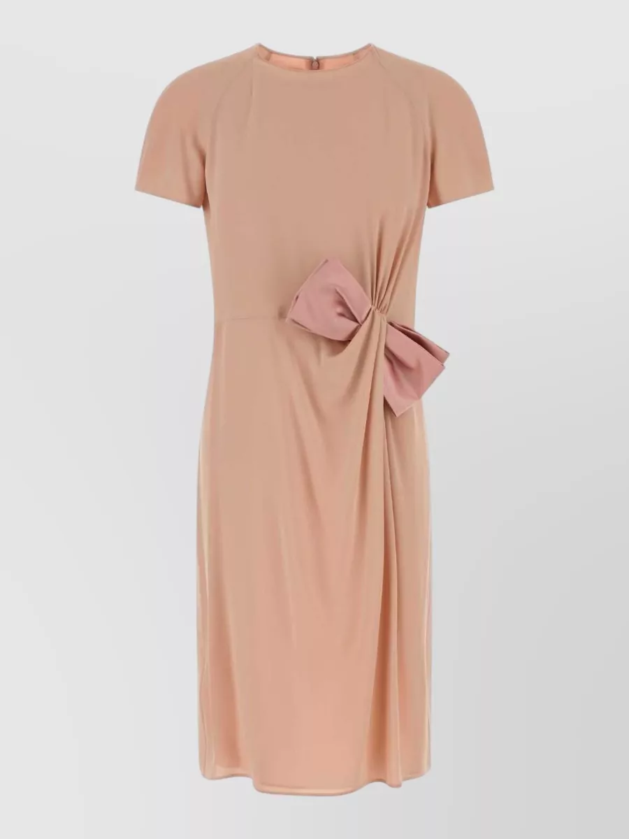 Valentino Garavani silk knee-length dress