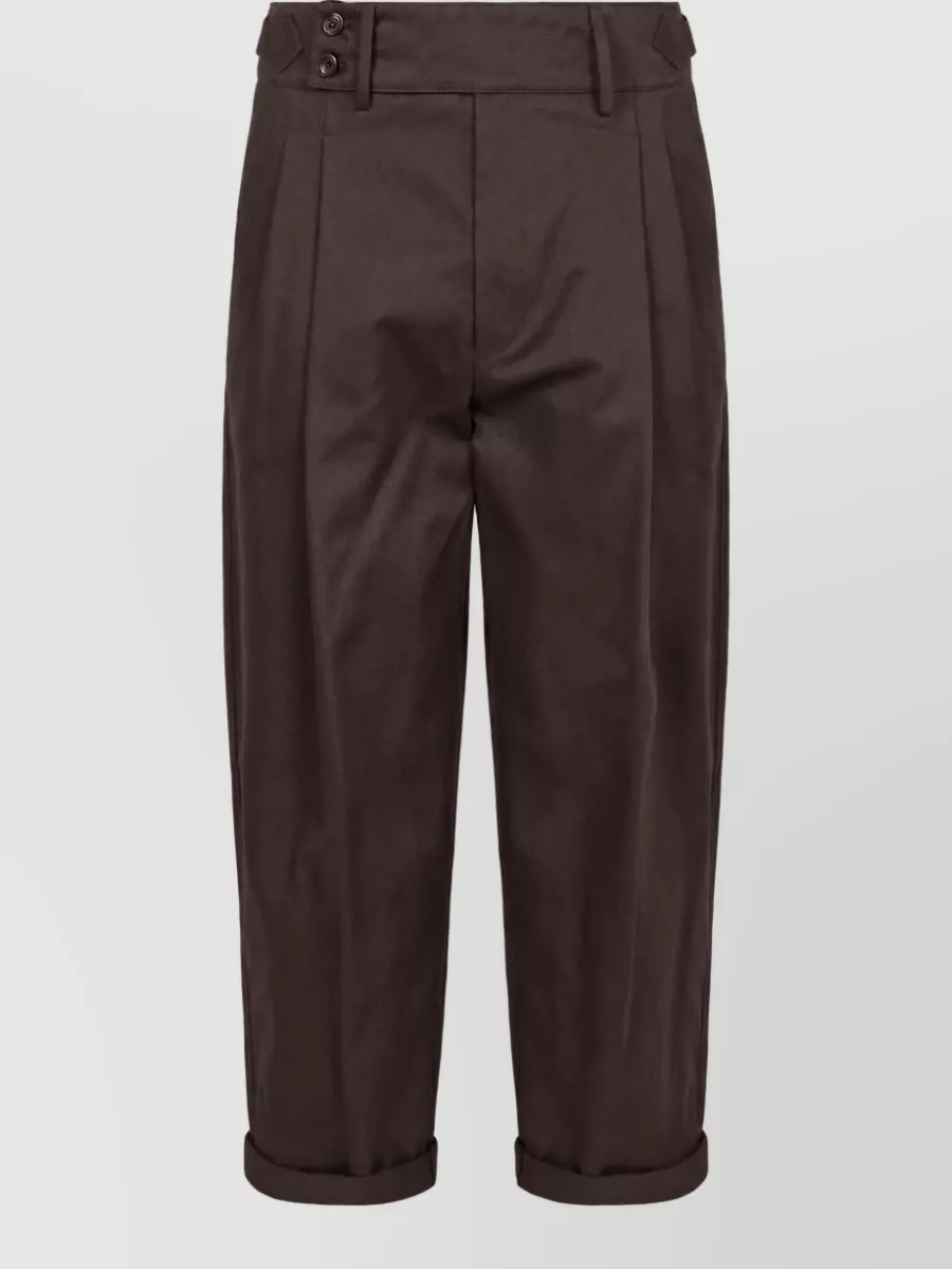 Dolce&Gabbana cotton twill tailored shorts