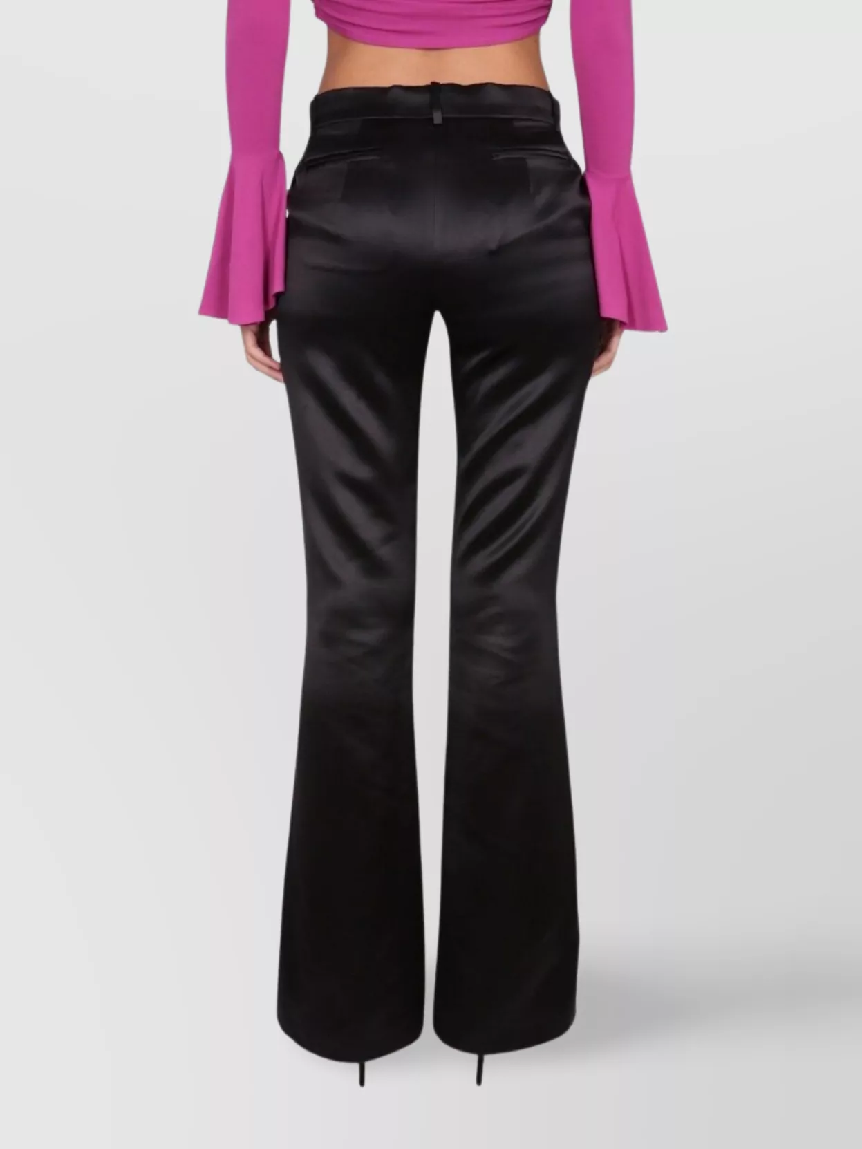 Magda Butrym Straight-Leg Trousers Featuring Belt Loops