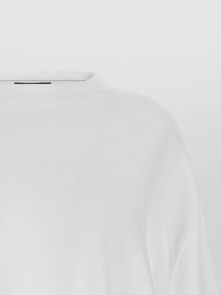 Jacquemus Cotton Cropped Flared Short-Sleeve T-Shirt