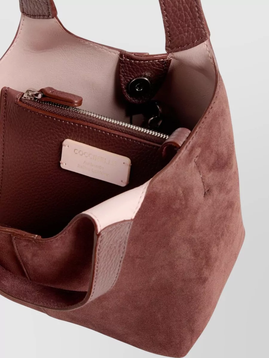 Coccinelle Suede Shoulder Bag