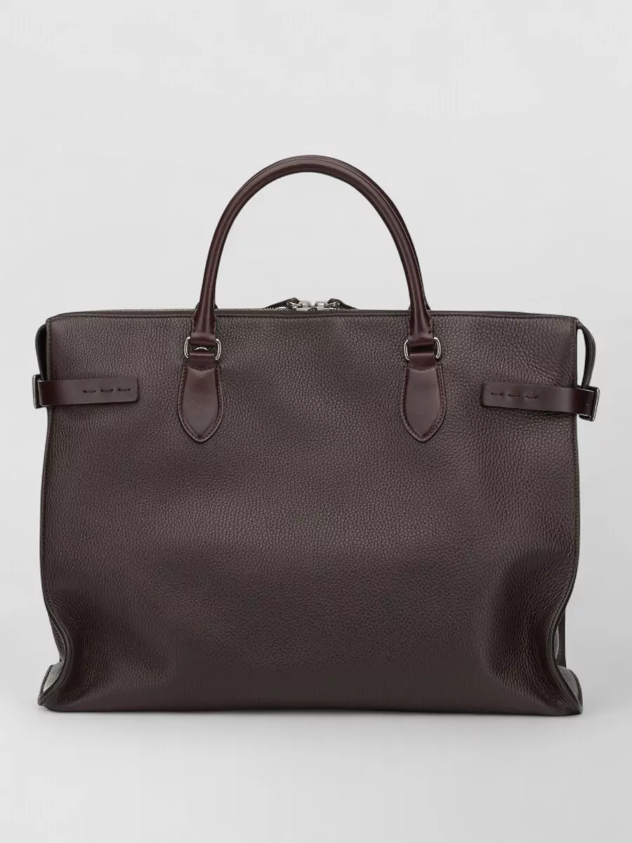 Valentino Garavani Calf Leather Large Top Handle Bag