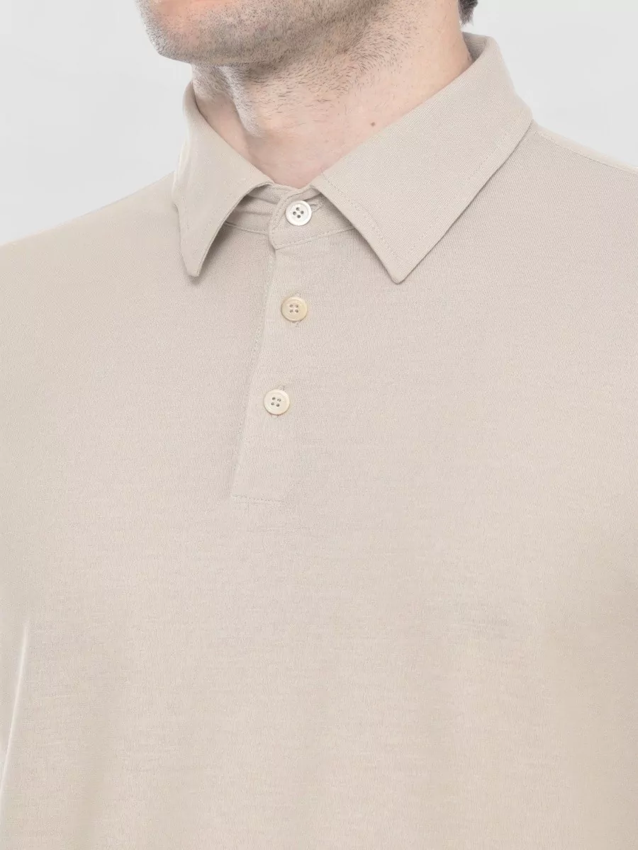 Zanone Cotton Short-Sleeve Polo Shirt