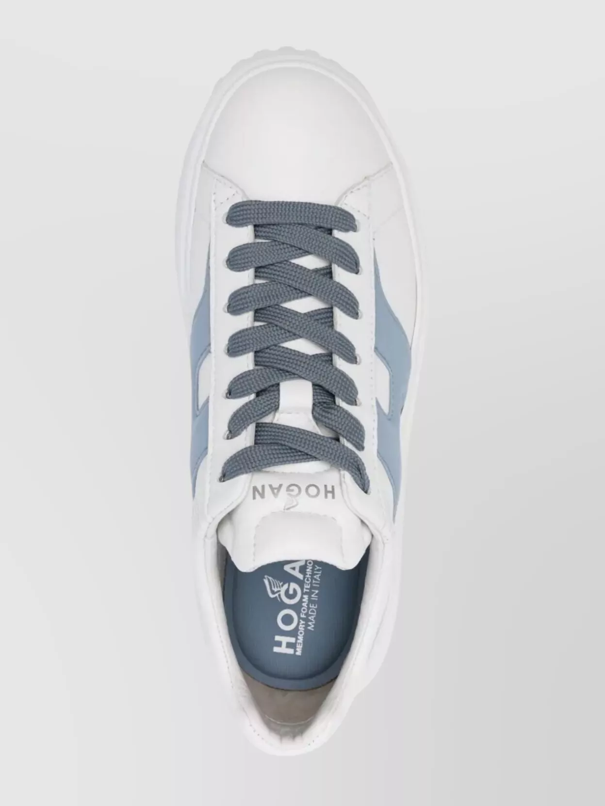 Hogan Sneakers With Panelled Design And Platform Sole In White