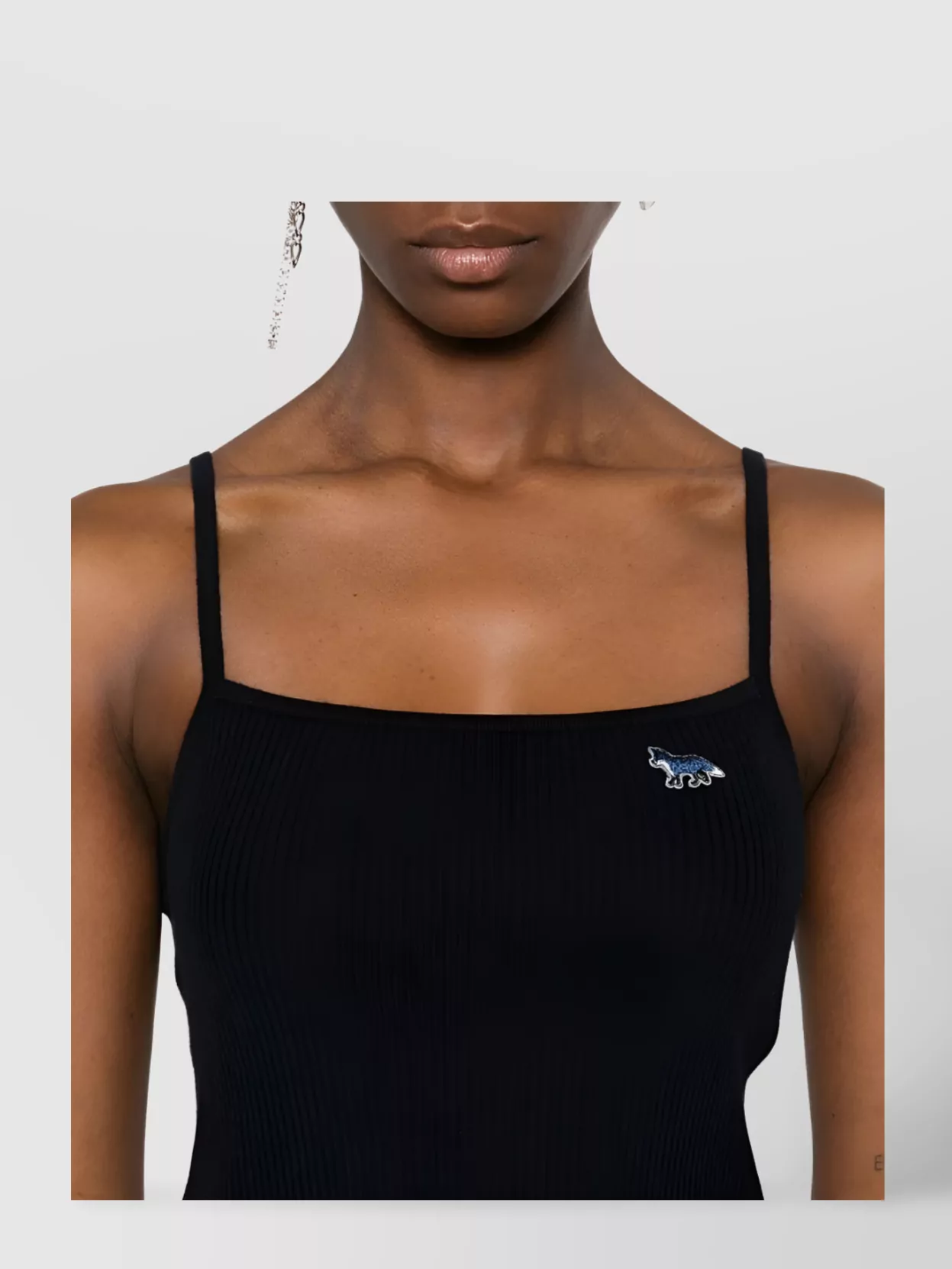 Maison Kitsuné Maison Kitsune` Fox Pattern Tank Top
