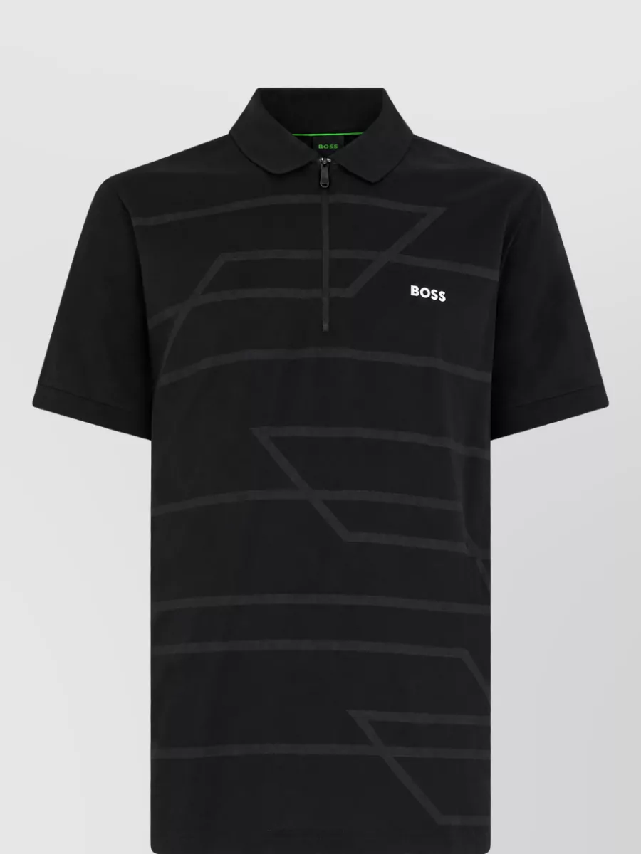 Boss short-sleeve polo shirt