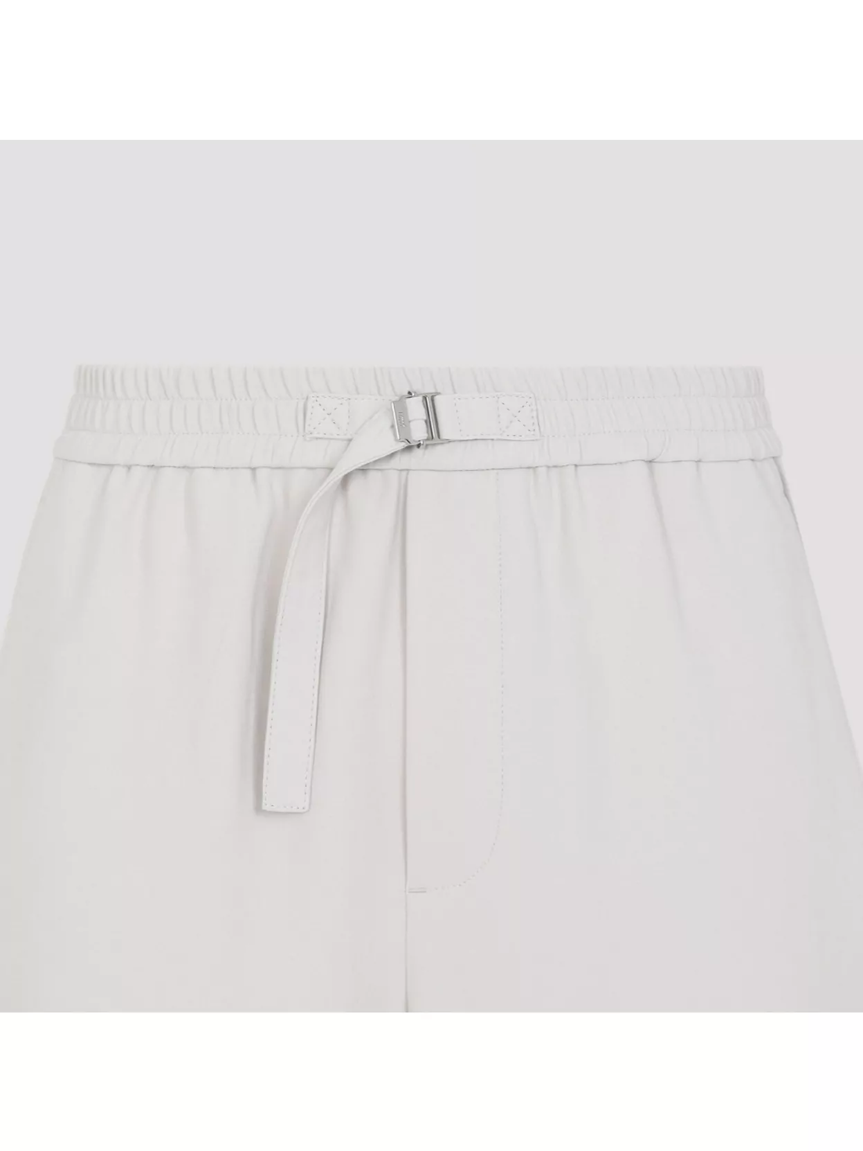 Shop Ami Alexandre Mattiussi Straight Leg Elasticated Trousers