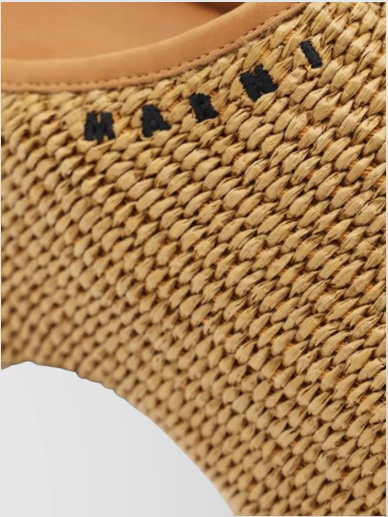 Marni Stylish Mules With Open Back And Platform In Neutral