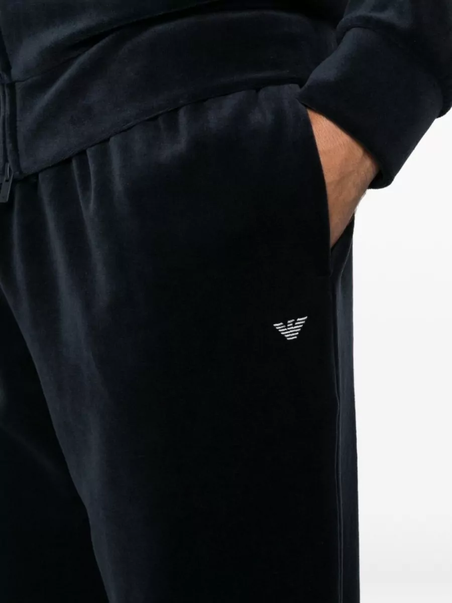 Emporio Armani Straight-Leg Loose-Fit Trousers