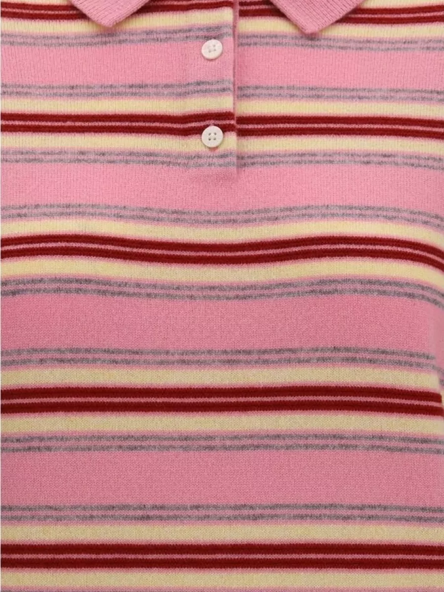 Guest In Residence Kashgora wool polo top