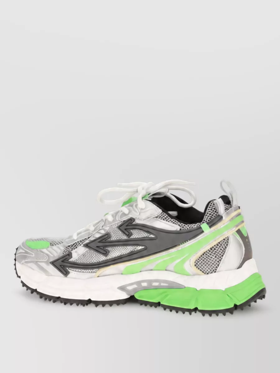 Off-White bicolor low-top sneakers