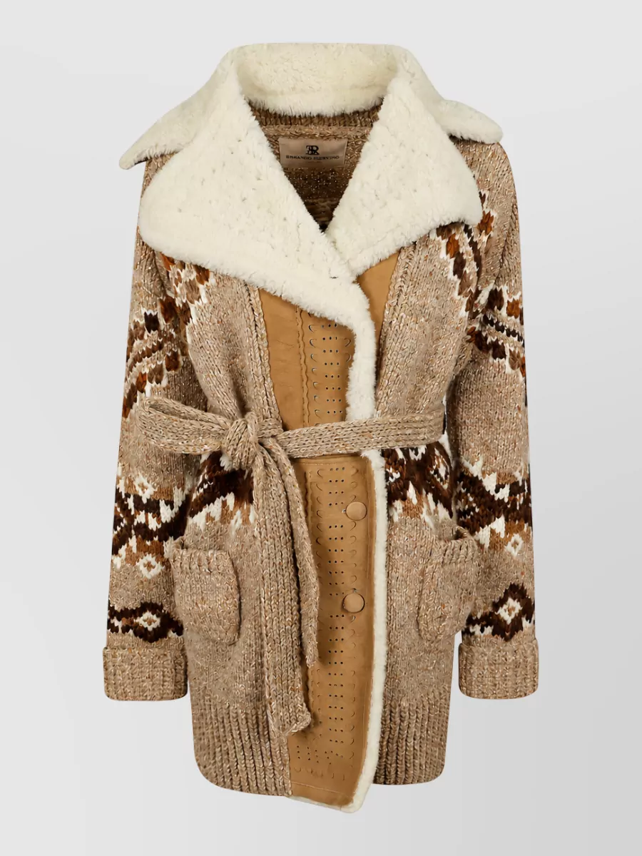 Ermanno Scervino knitted coat