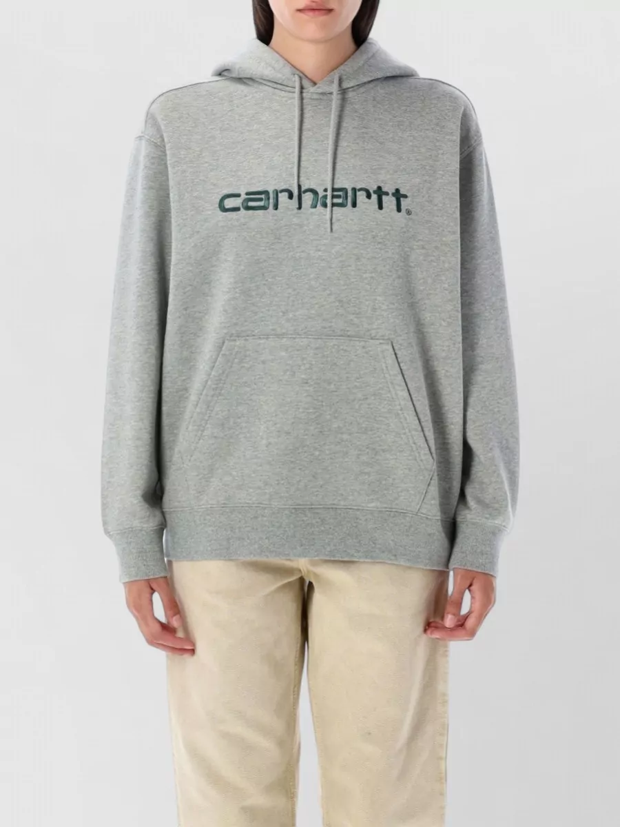 Carhartt Wip Logo-Embroidered Hooded Sweatshirt